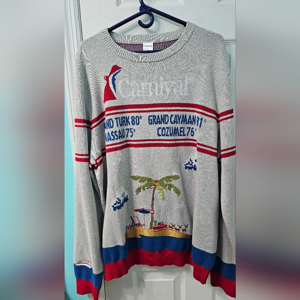 Carnival Cruise 'Ugly' Christmas Sweater